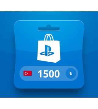 PlayStation Network TRY 1500 Card TURKEY PlayStation 5 Key TÜRKIYE